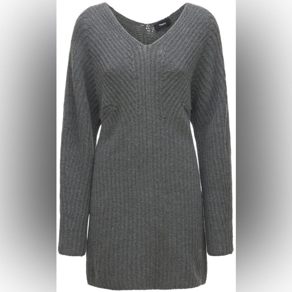 Theory Sculpted Wool & Cashmere Knit Mini Size M